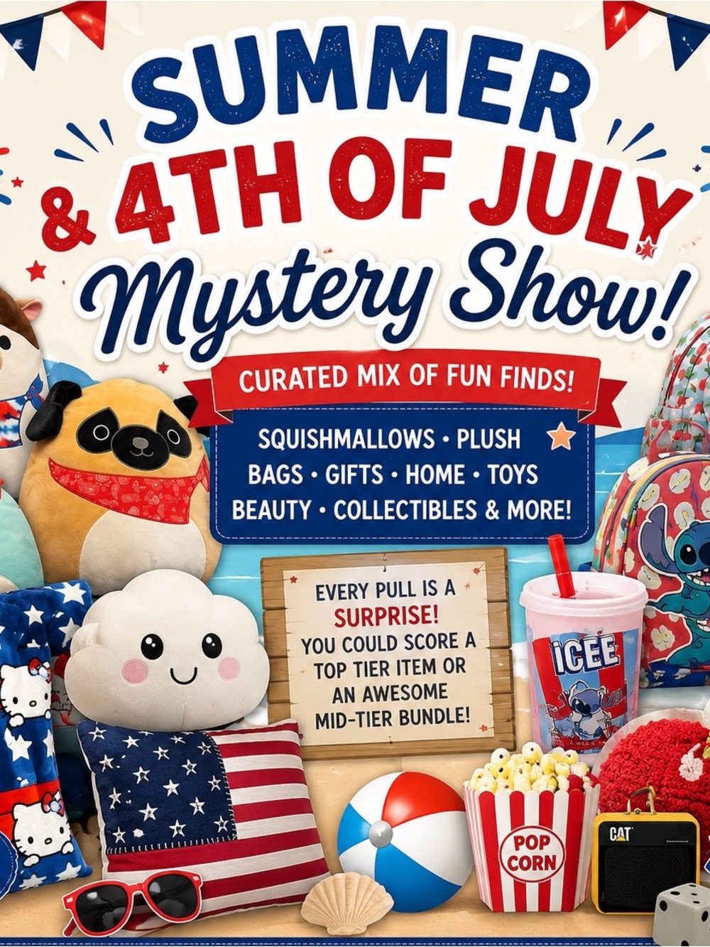 LIVE SHOW SOON! New Inventory, Random Pulls, tons of Squishmallows! Join now! - Picture 3 of 7